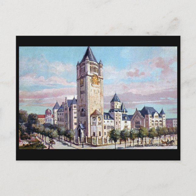 Cartão Postal Cartão-postal antigo - Poznan, Polônia (Frente)