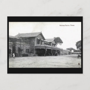 Cartão Postal Cartão-postal antigo - Pune, Índia