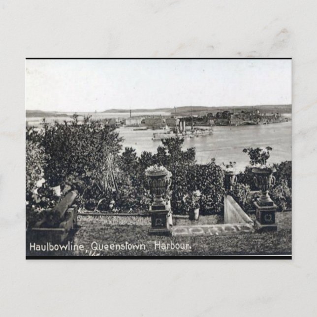 Cartão Postal Cartão-postal antigo - Queenstown, Co Cork (Frente)