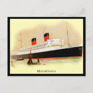 Cartão Postal Cartão-postal antigo - RMS Mauretania