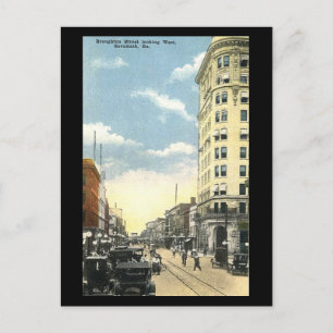 Cartão Postal Cartão-postal antigo, Rua de Broughton, Savana, Ge