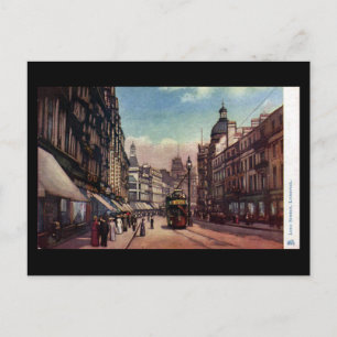 Cartão Postal Cartão-postal antigo - Rua Lorde, Liverpool