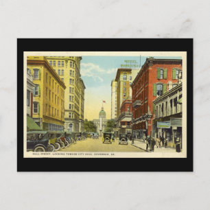 Cartão Postal Cartão-postal antigo, Rua Touro, Savana, Geórgia