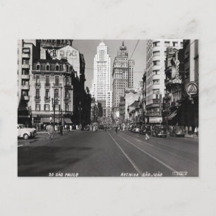 Cartão Postal Cartão-postal antigo - São Paulo, Brasil