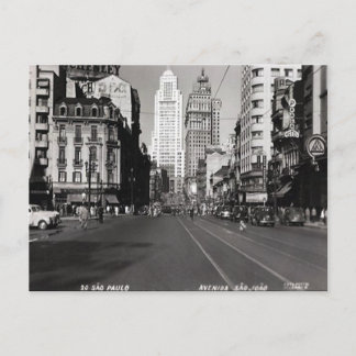 Cartão Postal Cartão-postal antigo - São Paulo, Brasil