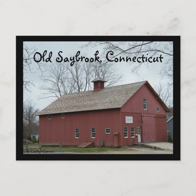 Cartão Postal Cartão-postal antigo Saybrook, Connecticut (Frente)