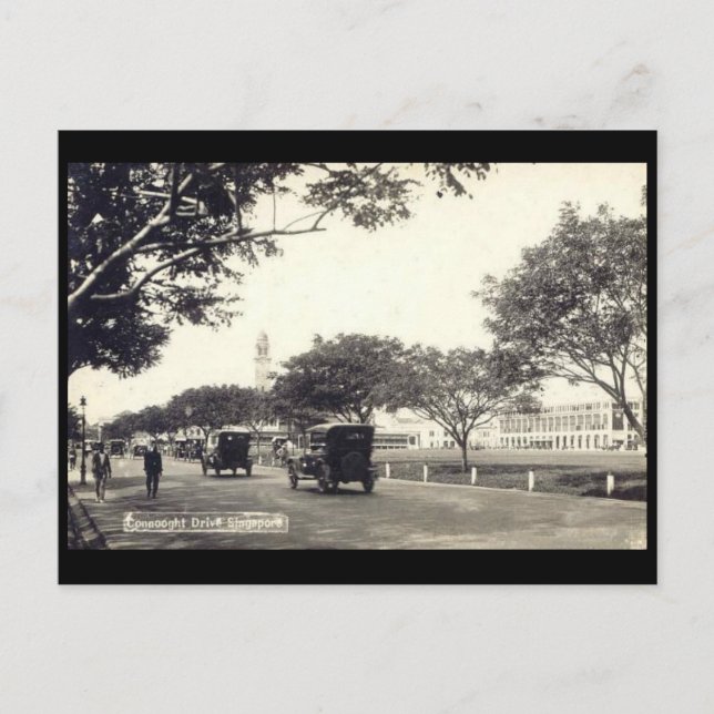 Cartão Postal Cartão-postal antigo - Singapura (Frente)