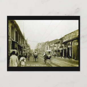 Cartão Postal Cartão-postal antigo - Singapura