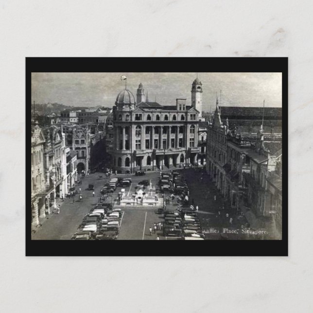 Cartão Postal Cartão-postal antigo - Singapura (Frente)