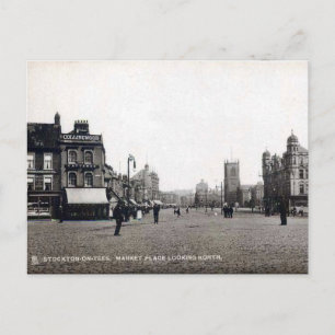 Cartão Postal Cartão-postal antigo - Stockton-on-Camisetas, Co D