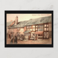 Cartão-postal antigo - Stratford-on-Avon, Shakespe