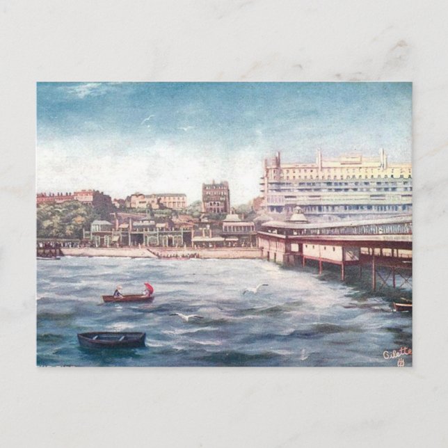 Cartão Postal Cartão-postal antigo - Sul-no-Mar (Frente)