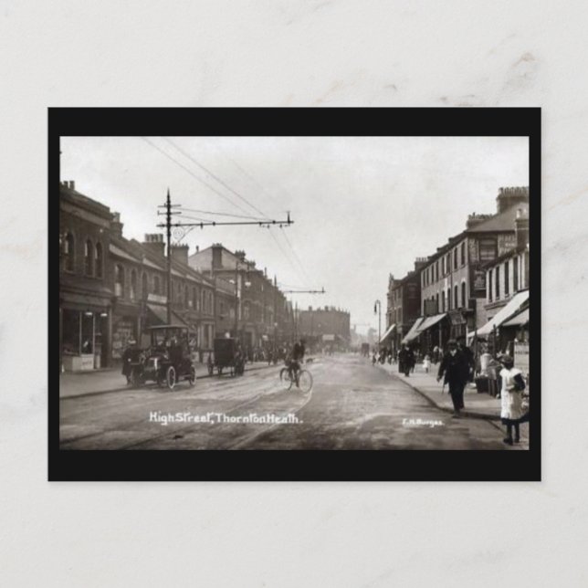 Cartão Postal Cartão-postal antigo - Thornton Heath, Londres (Frente)