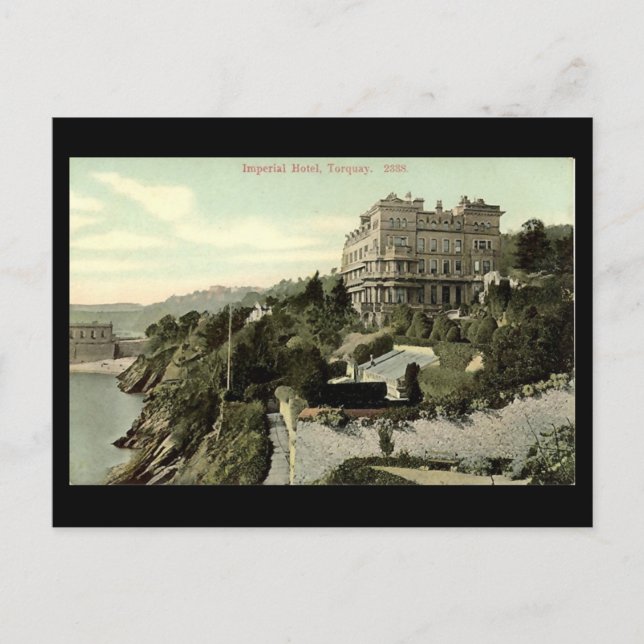 Cartão Postal Cartão-postal antigo - Torquay, Devon (Frente)