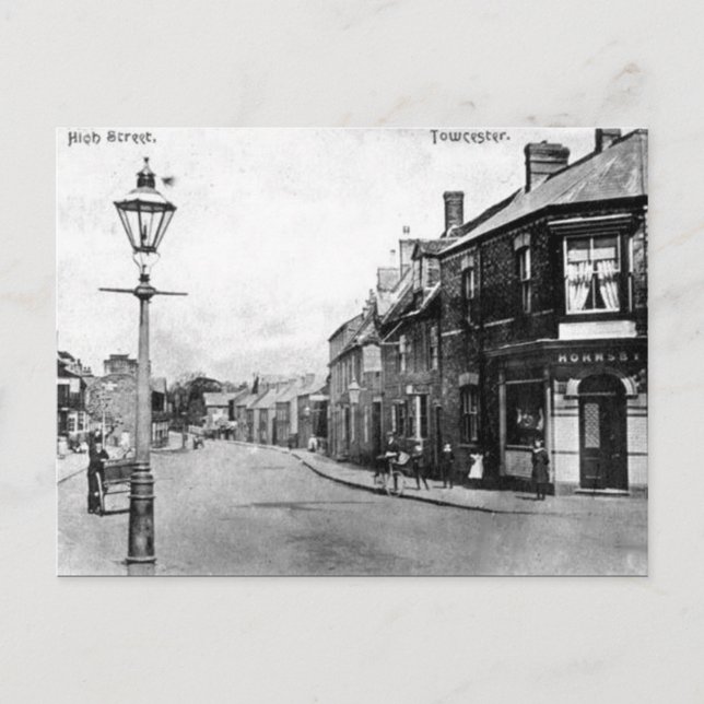 Cartão Postal Cartão-postal antigo - Towcester, Northants (Frente)