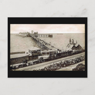 Cartão Postal Cartão-postal antigo, Weston-super-Mare, Pier Anti