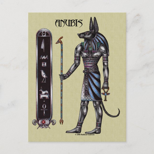 Cartão Postal Cartão-postal Anubis (Frente)