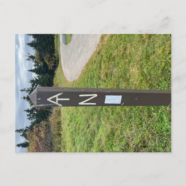 Cartão Postal Cartão-postal Appalachian Trail Mt. Greylock (Frente)