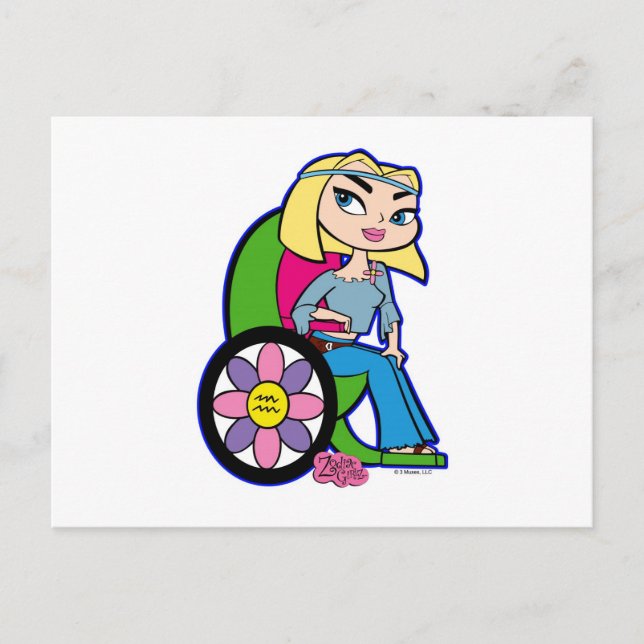 Cartão Postal Cartão-postal Aquário (Frente)