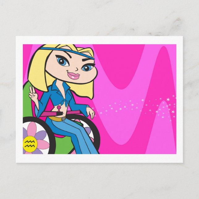 Cartão Postal Cartão-postal Aquário (Frente)