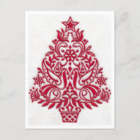 Cartão-postal - Arte Folclórica de Natal escandina