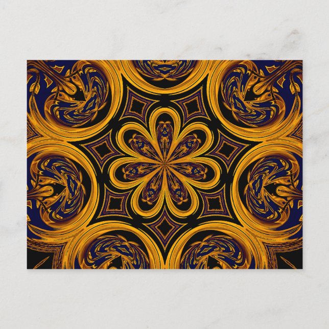 Cartão Postal Cartão-postal artístico Honeycomb (Frente)