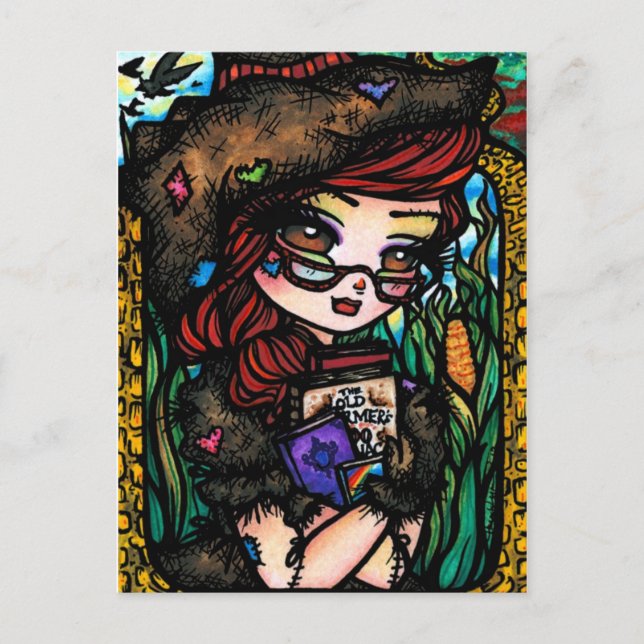 Cartão Postal Cartão-postal assustador (Frente)