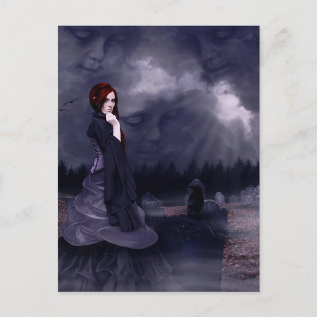 Cartão Postal Cartão-postal Até Mesmo Na Morte (Frente)