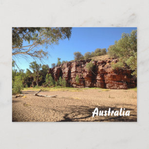 Cartão Postal Cartão-postal australiano - Trephina Gorge