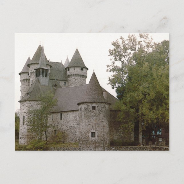 Cartão Postal Cartão-postal Auvergne Chateau (Frente)