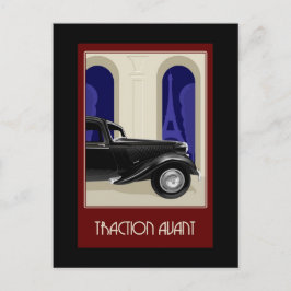 Cartão Postal Cartão-postal Avant Tração Citroen