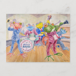 Cartão Postal Cartão-postal "Banda Rã"