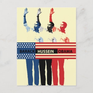 Cartão Postal Cartão-postal Barack Hussein Obama