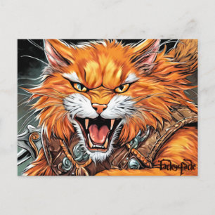Cartão Postal Cartão-postal Barkley Barbarian