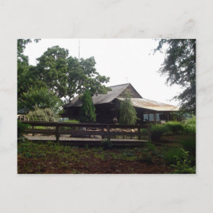 Cartão Postal Cartão-postal Barn