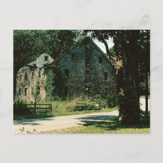 Cartão Postal Cartão-postal Barn Ruin (Frente)