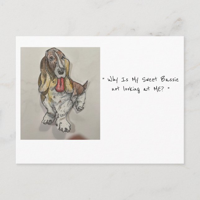 Cartão Postal Cartão-postal Bassie (Frente)