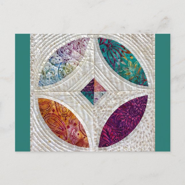 Cartão Postal Cartão-postal Batik Incluso (Frente)