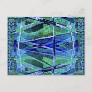 Cartão Postal Cartão-postal Bauhaus inspirado