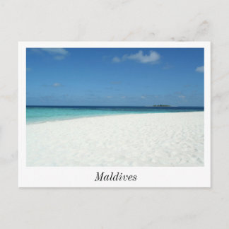 Cartão Postal Cartão-postal Beach in Maldives