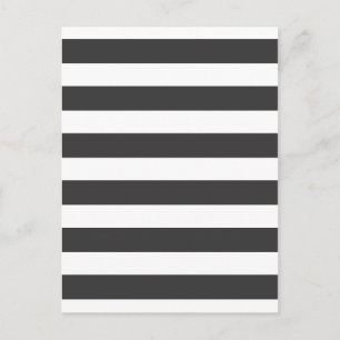 Cartão Postal Cartão-postal Black and White Strips