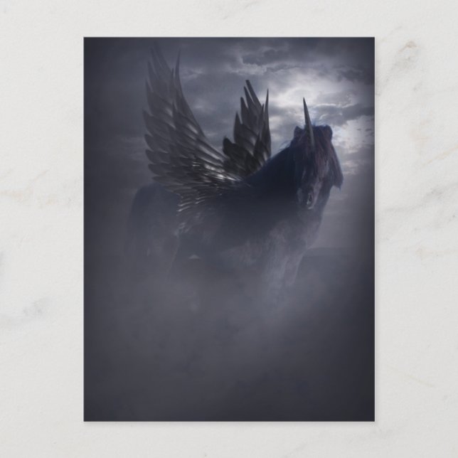 Cartão Postal Cartão-postal Black Beauty (Frente)