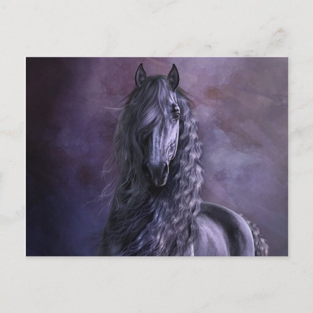 Cartão Postal Cartão-postal Black Shadow (Frente)