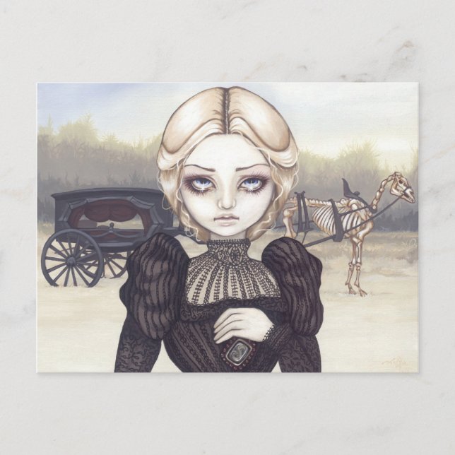 Cartão Postal Cartão-postal "Bleak Mourning" (Frente)