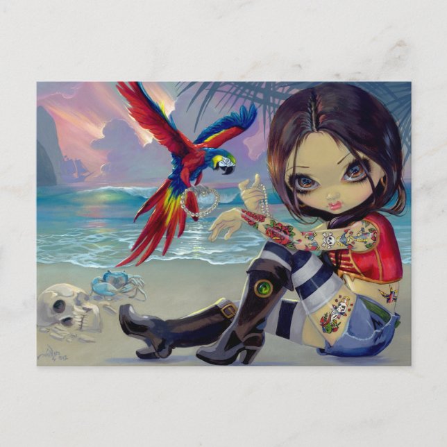 Cartão Postal Cartão-postal "Bootstrap Betsy" (Frente)