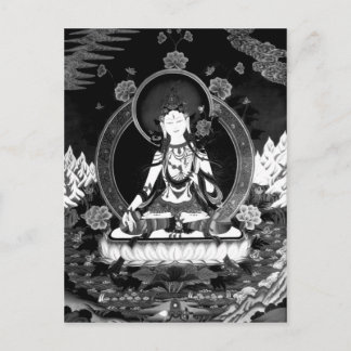 Cartão Postal Cartão-postal branco b/w