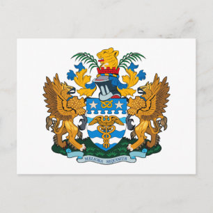 Cartão Postal Cartão-postal Brisbane Casaco de Armas