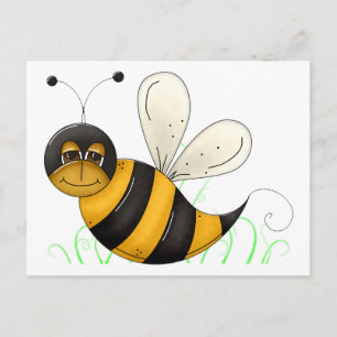 Cartão Postal Cartão-postal Bumble Bee
