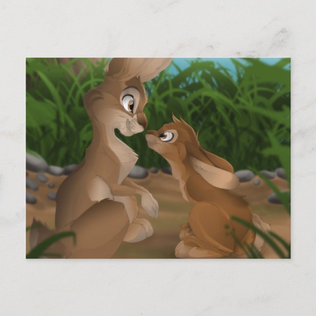 Cartão Postal Cartão-postal Bunny Rabbits (Frente)