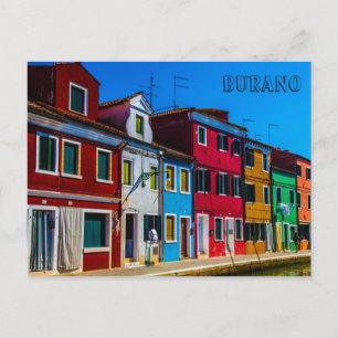 Cartão Postal Cartão-postal Burano